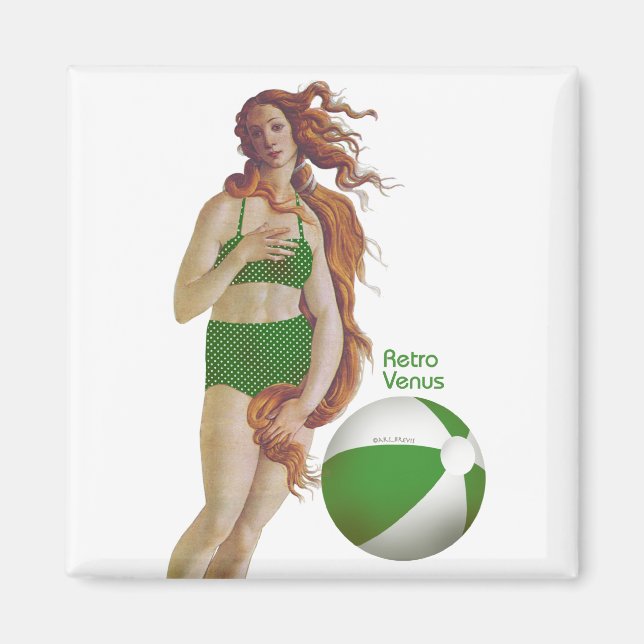 Retro Venus Magnet (Framsidan)