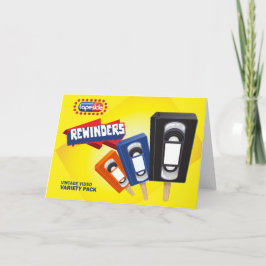 Retro VHS Ice-Pop paket Parody Kort
