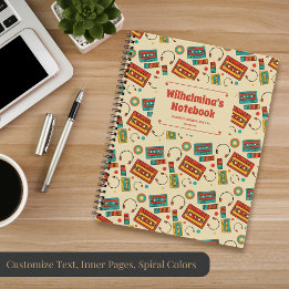 Retro Vibes - 1980-talets kassettband Mönster