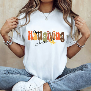 Retro Vibes Halloween   Säsongssäsong T Shirt