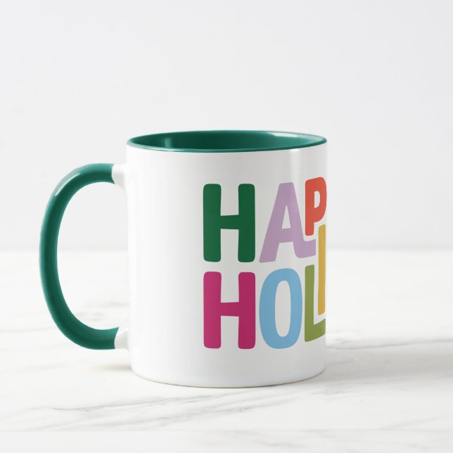 Retro Vibes Holiday Mug Mugg (Vänster)