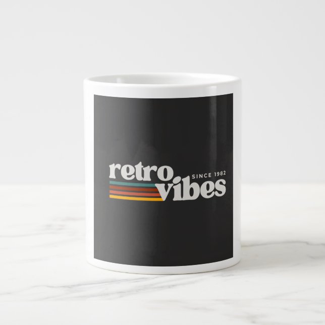 retro vibes  jumbo mugg (Framsidan)