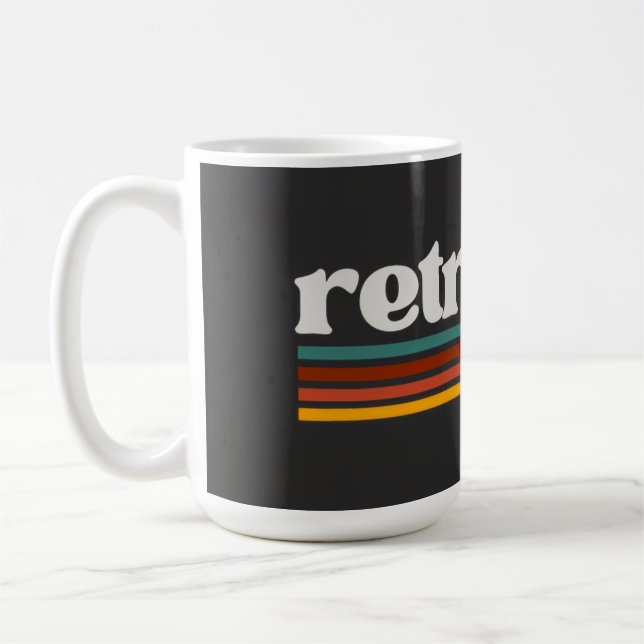 retro vibes  kaffemugg (Vänster)