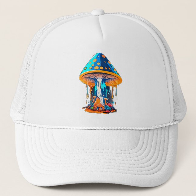 Retro Vibes, Modern Flair - Groovy Mushroom Keps (Framsida)