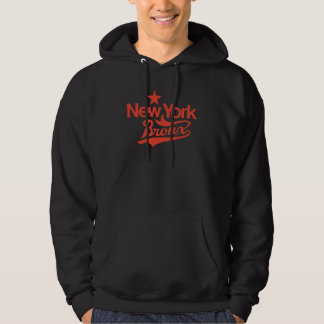 Retro Vibes: New York Bronx 70:e Stil Lettering Hoodie