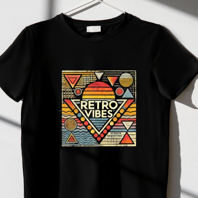 RETRO VIBES T SHIRT (Skapare uppladdad)