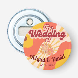 Retro Vibes Vintage bröllop Flasköppnare