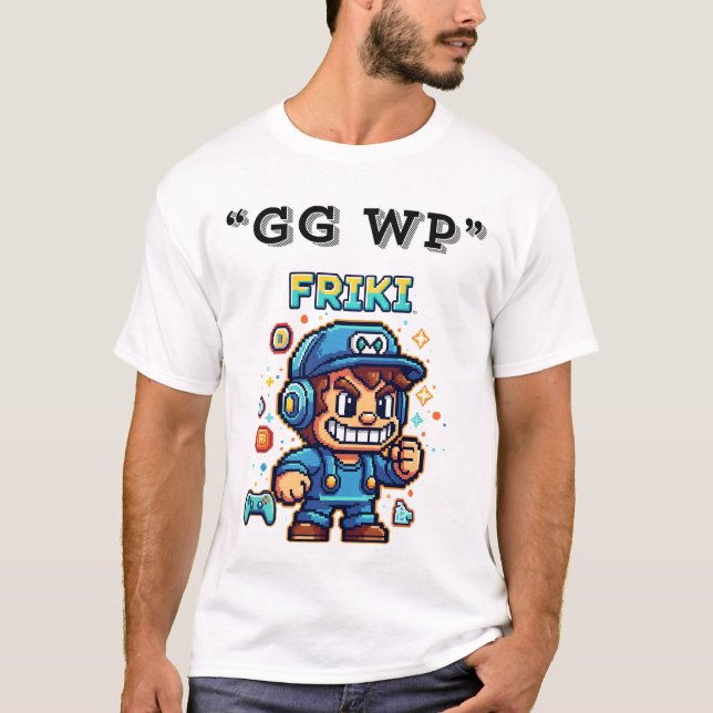Retro video games t shirt (Framsida)