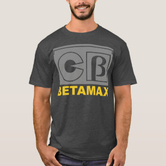 Retro-videoband Betamax-video T Shirt