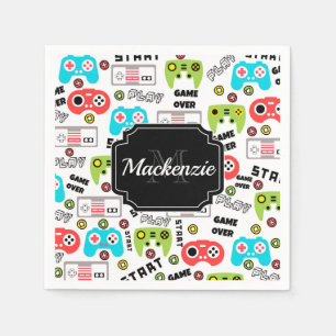 Retro-videospel Pappersservett