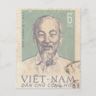 Retro vietname postage frimärke