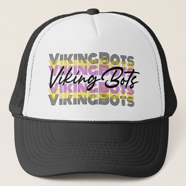 Retro VikingBots-mössa Keps (Framsida)