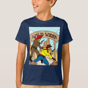 Retro Vilda western Cowboys Rodeo T Shirt
