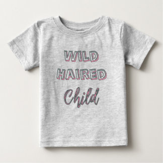 Retro Vildhårigt Barn T-Shirt
