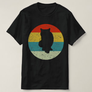 retro vinat british shorthair cat t shirt