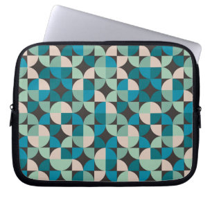 Retro vintage60-talmönster laptop fodral