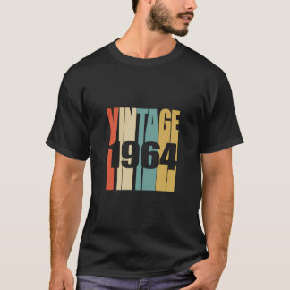 Retro Vintage 1964 Hoodie 56 år gammal dag 56 tim T Shirt