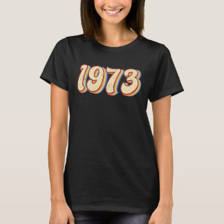 Retro Vintage 1973 Roe V Wade Feminist Women's Rig T Shirt