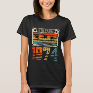 Retro Vintage 1974 49:e födelsedagen T Shirt