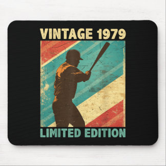 Retro Vintage 1979 Begränsad utgåva av Baseball Äl Musmatta
