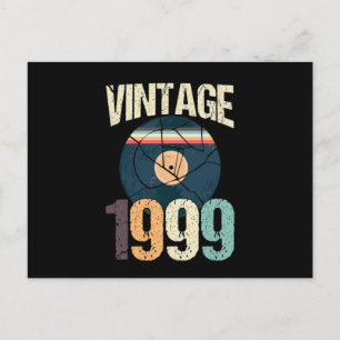 Retro Vintage 1999 21-årspresent Skiva Vinyl Vin Vykort