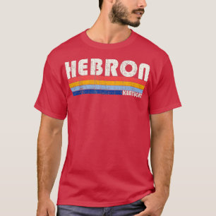 Retro Vintage 70:s, 80:e Stil Hebron Kentucky T Shirt