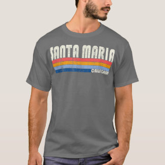 Retro Vintage 70-talet, 80-talet, Stil Santa Maria T Shirt