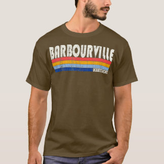 Retro Vintage 70-talet Stil Barbourville Kentucky T Shirt