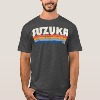 Retro Vintage 70s, 80:e Stil Suzuka, Japan T Shirt