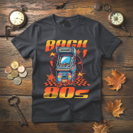 Retro Vintage 80-Talets Arkadspel T-Shirt