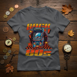 Retro Vintage 80-Talets Arkadspel T-Shirt