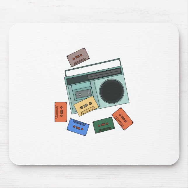 Retro Vintage 80's Music Musmatta (Framsidan)
