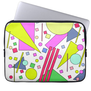 Retro Vintage 80s och 90s Stil Laptop Fodral