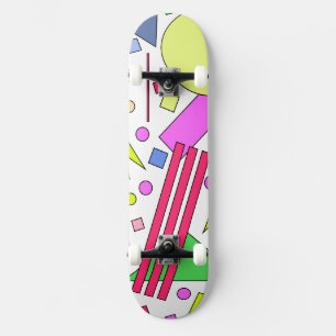 Retro Vintage 80s och 90s Stil Mini Skateboard Bräda 18,5 Cm