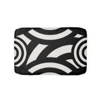 Retro Vintage Abstrakt Arches Linjer Black White