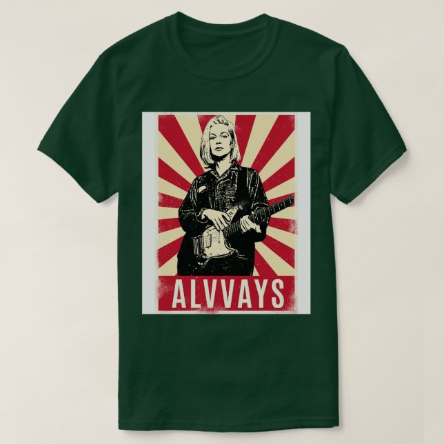 Retro Vintage Alvays TShirt T Shirt (Design framsida)