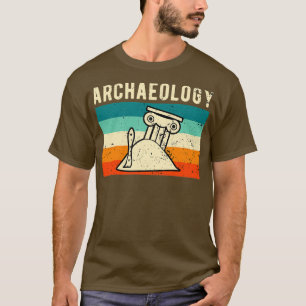 Retro Vintage Archeologijarkeolog T Shirt