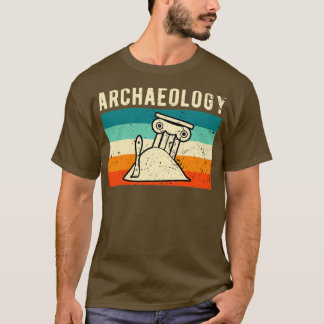 Retro Vintage Archeologijarkeolog T Shirt