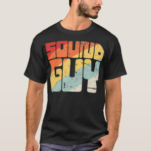 Retro Vintage Audio Ingenjör Ljud Guy T Shirt