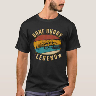 Retro Vintage Beach Car - Dune Buggy Legend T Shirt