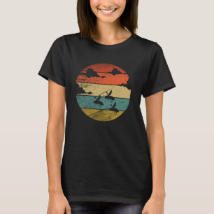 Retro vintage Bee och sött djur 4 T Shirt