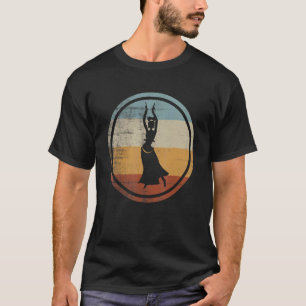 Retro Vintage Belly Dancer Oriental Dance T Shirt