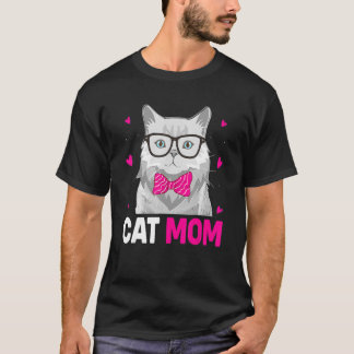 Retro Vintage Best Cat Mom Ever Cat Mommy T Shirt