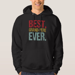 Retro Vintage Best Grand Pere All New Pappa Life F Hoodie