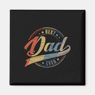Retro Vintage Best Pappa ever Far pappa Far&#; Magnet