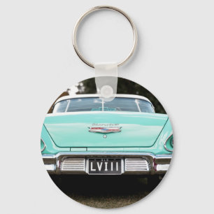 Retro vintage bil nyckelring