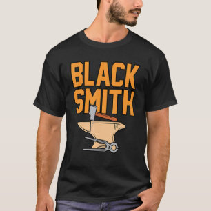Retro Vintage Blacksmith Forge Forging Forger Grap T Shirt