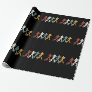 Retro vintage BMX Presentpapper