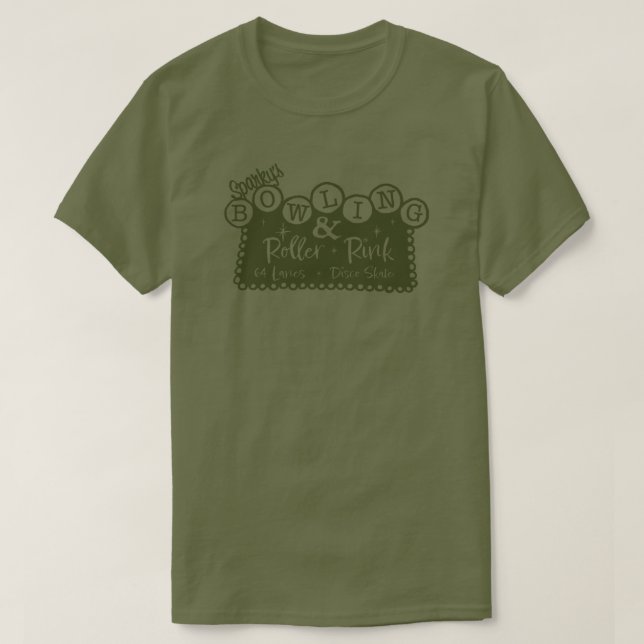 Retro Vintage Bowling T Shirt (Design framsida)