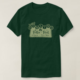 Retro Vintage Bowling T Shirt